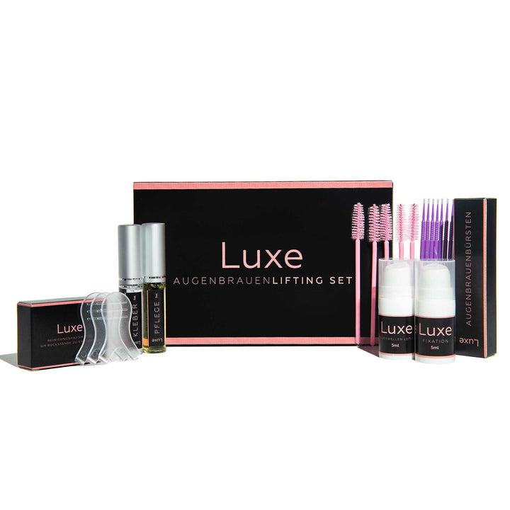 Luxe Eyebrowlift Set, Eyebrowlift Set, Luxe Cosmetics, Eyebrow LaminationLuxe Kit Laminado de Cejas, Luxe Cosmetics, Luxe
